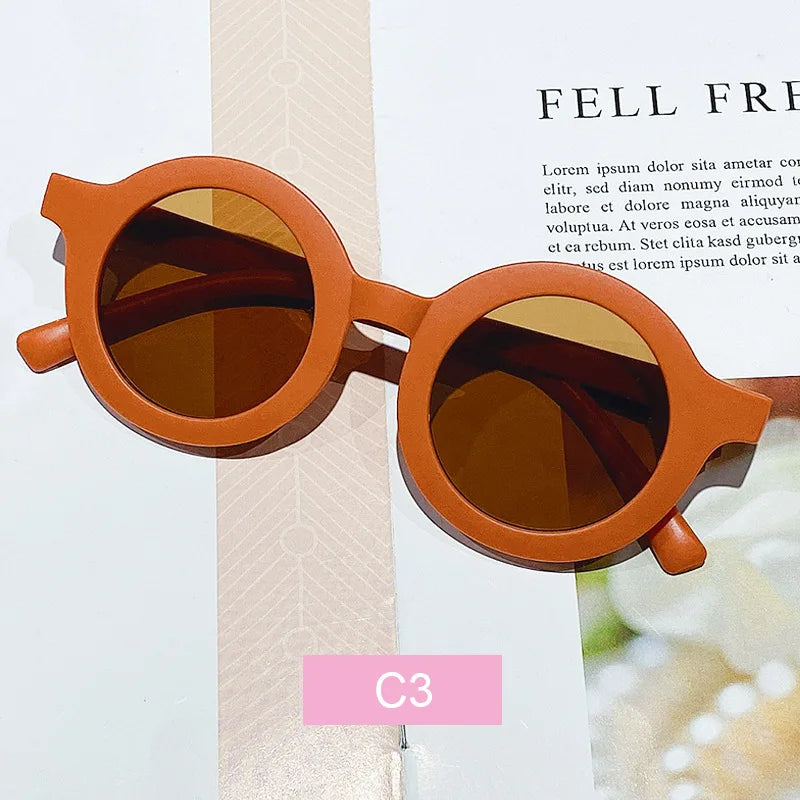 Mini Shades Round 133mm – Orange
