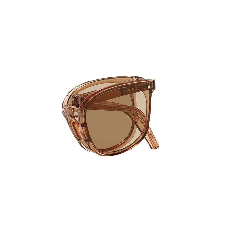 PocketFold Folding Sunglasses – Taupe / Brown