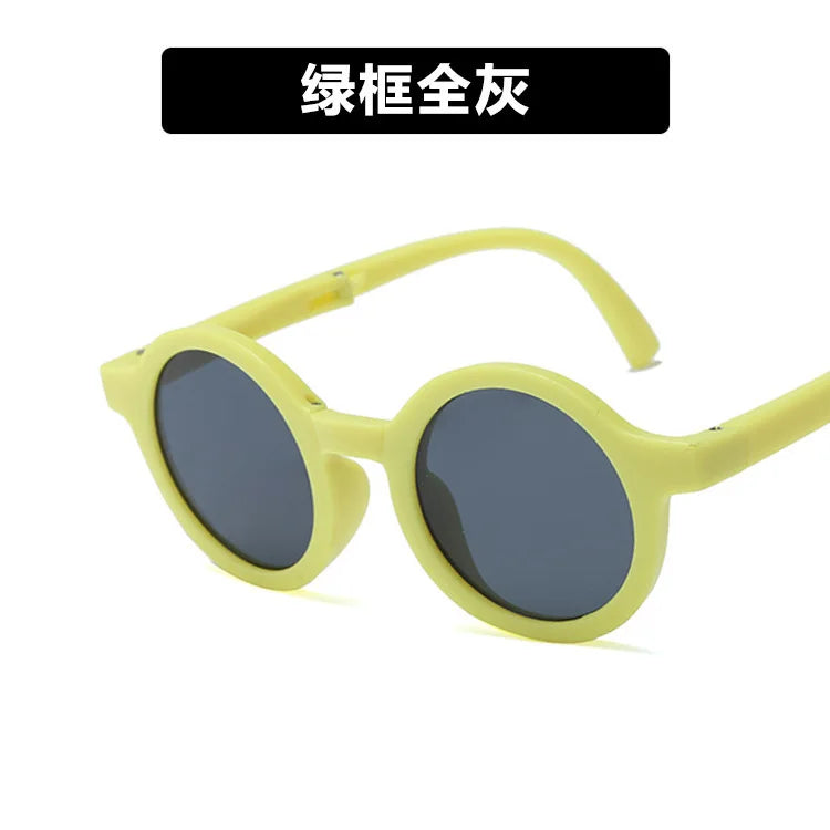 Foldable Junior Shades 129mm – Green