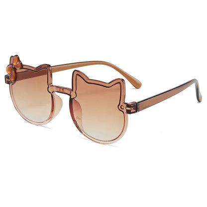 Bowknot TinyEyes 100mm – Brown / Tea