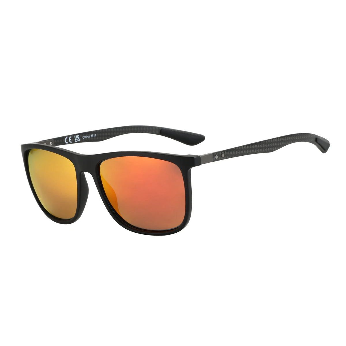 Apex Carbon Square – Orange Lens – 007