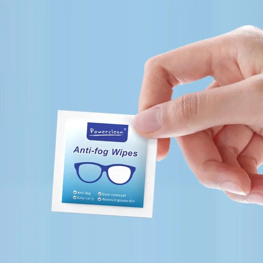 CrystalClear Anti-Fog Lens Wipes (100 Pack)