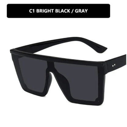 Flat Top Shield One-Piece 143mm – Black / Grey