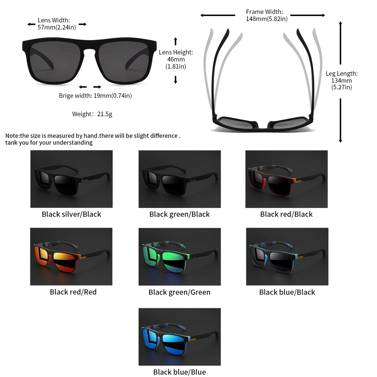 VitalView Wayfarer HD 146mm