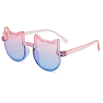 Bowknot TinyEyes 100mm – Pink / Blue Gradient