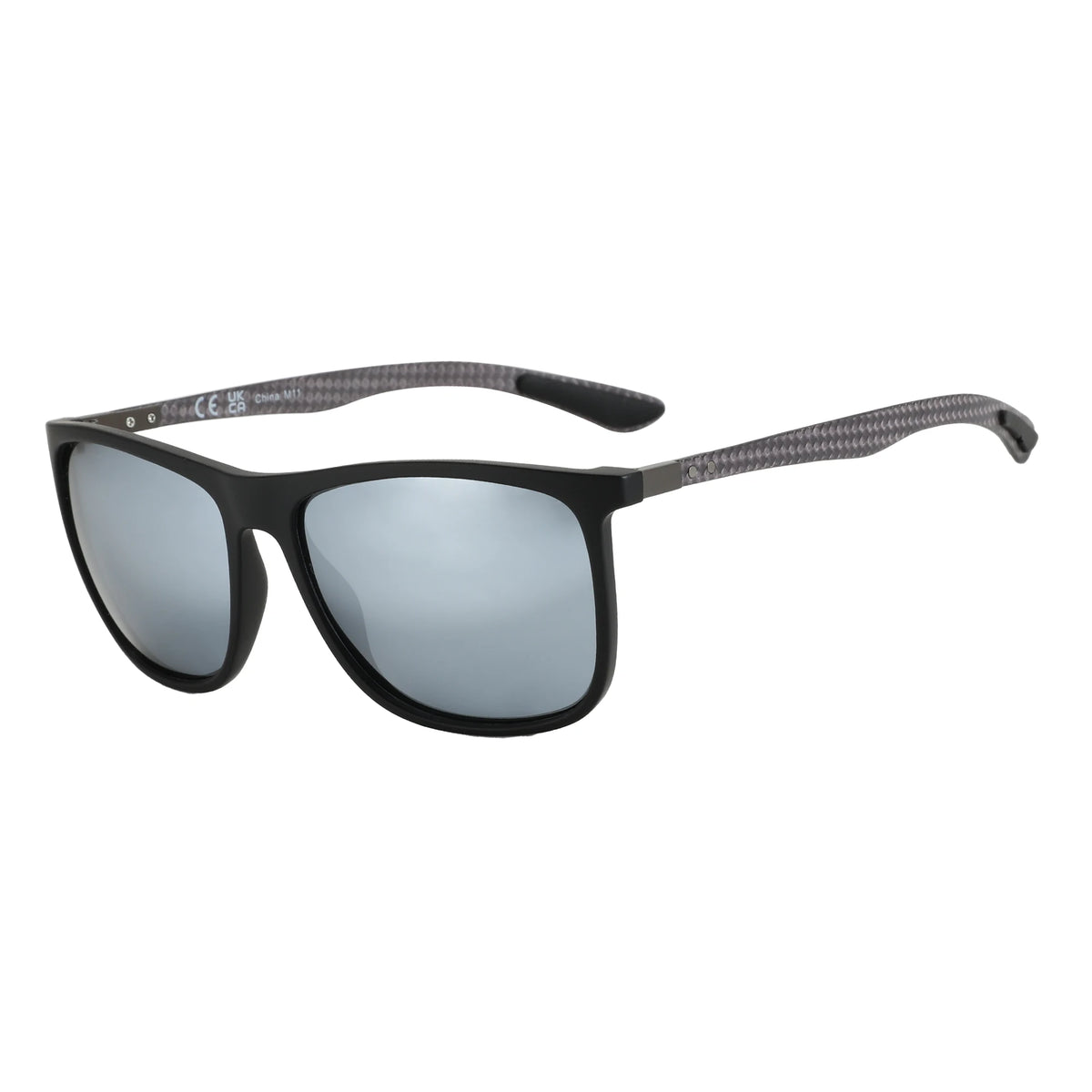 Apex Carbon Square – Silver Mirror – 004