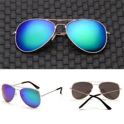 Horizon Hunters Aviator Pro 144mm – Gold / Blue-Green Mirror