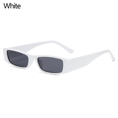 Retro Glam Rectangle 142mm – White