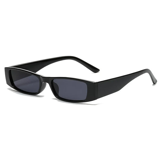 Retro Glam Rectangle – Gloss Black