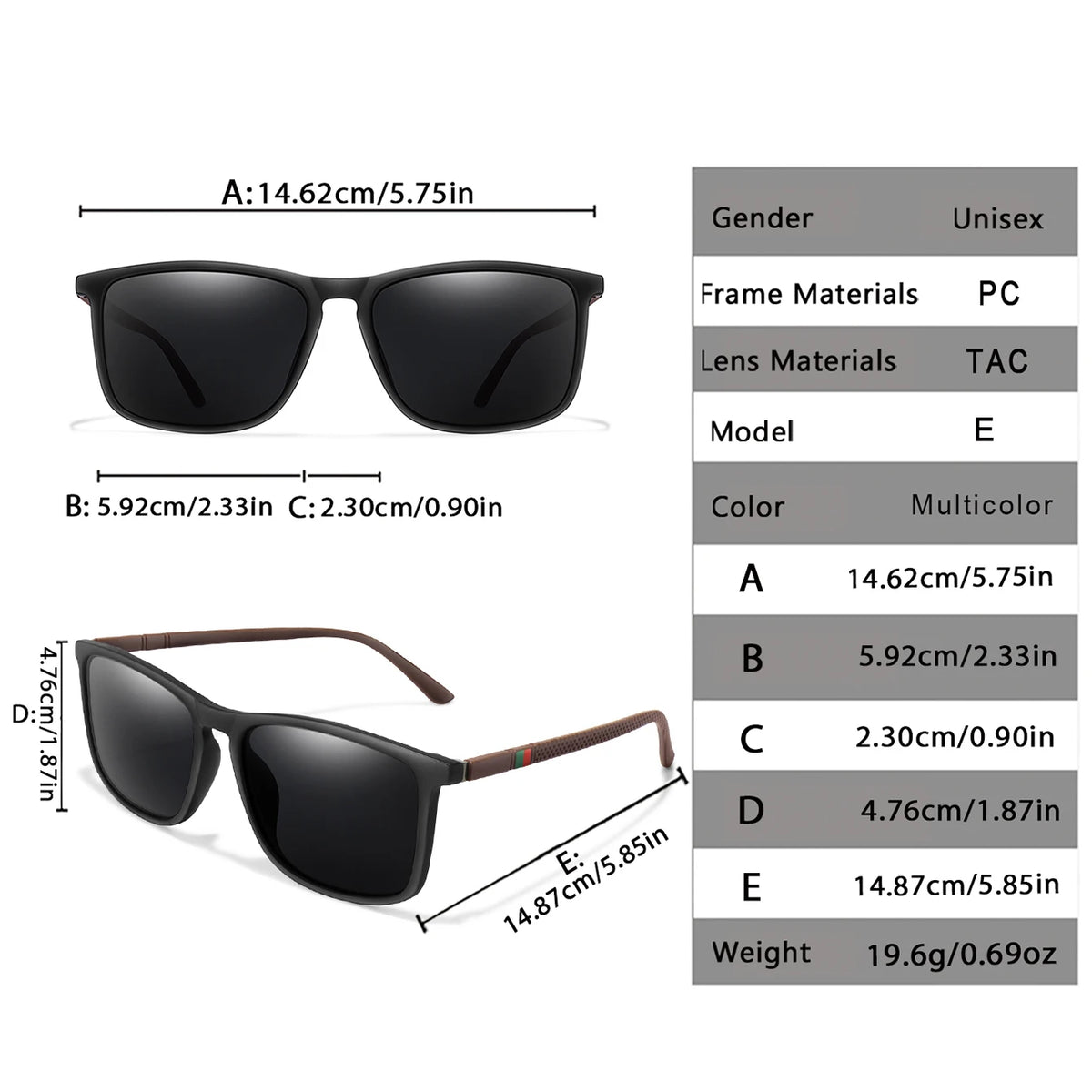 Polarized Mirror Sport 150mm