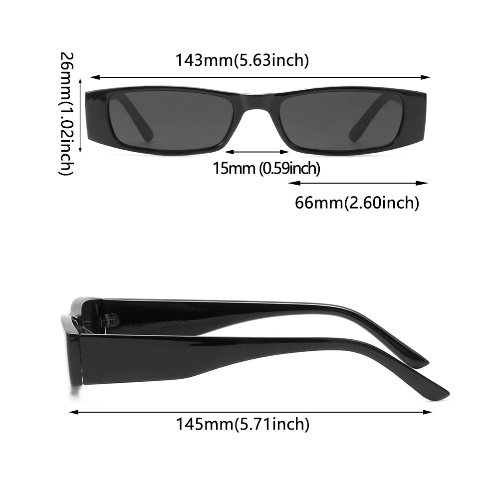 Retro Glam Rectangle 142mm