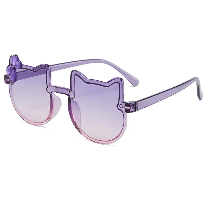 Bowknot TinyEyes 100mm – Purple / Blue Gradient