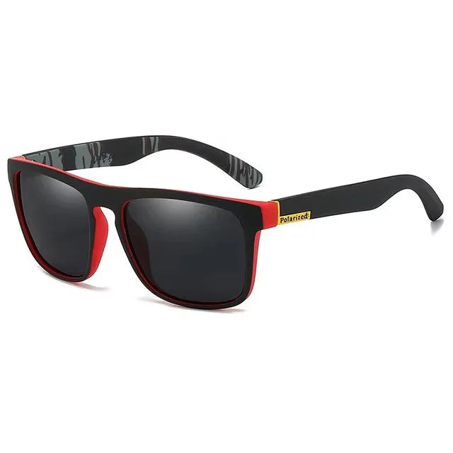 VitalView Wayfarer HD 146mm – Black / Red Temples
