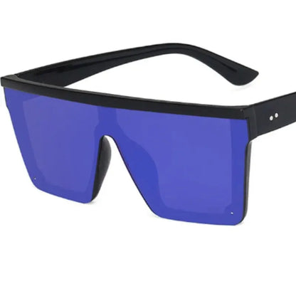 Flat Top Shield One-Piece 143mm – Blue Mirror