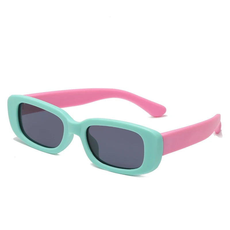 KidzShades Polarized TR90 124mm – Green & Pink