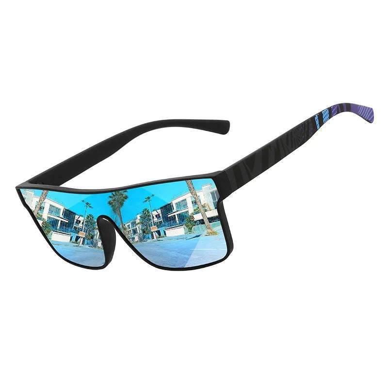 Square One-Piece Sport 142mm – Blue Mirror