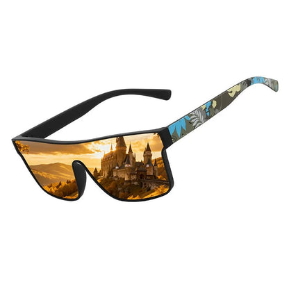 Square One-Piece Sport 142mm – Gold Mirror