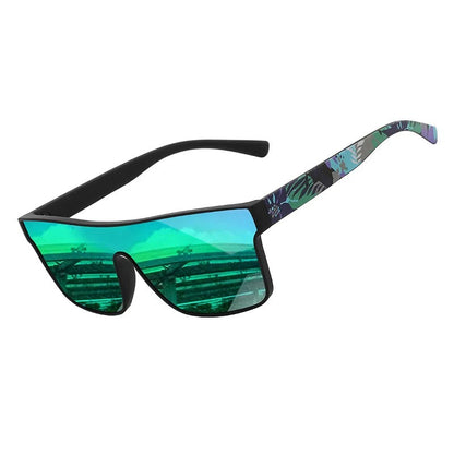 Square One-Piece Sport 142mm – Green Mirror