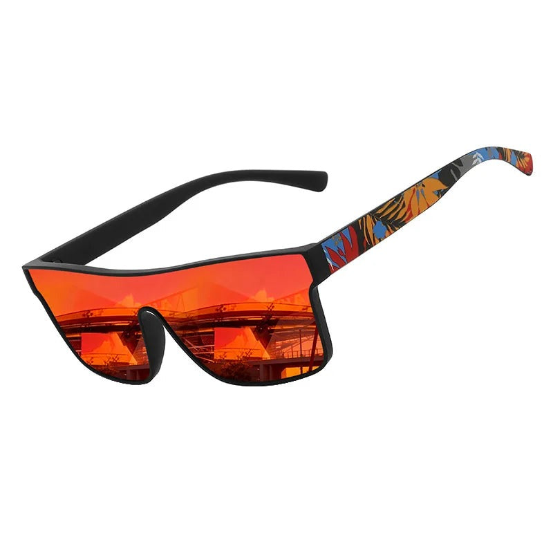 Square One-Piece Sport 142mm – Red Mirror