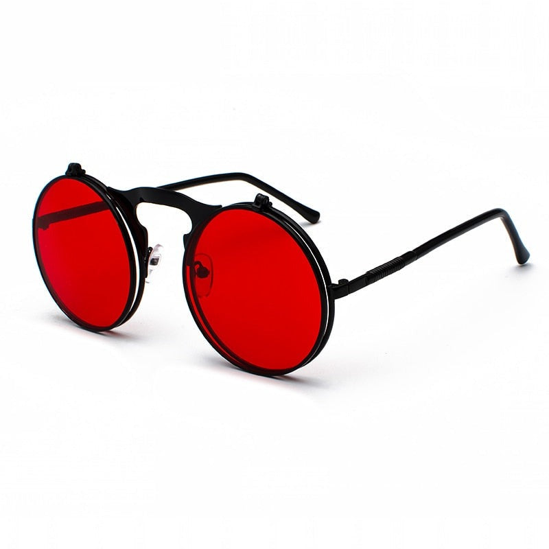 Steampunk Flip Retro HD 125mm – Black / Red