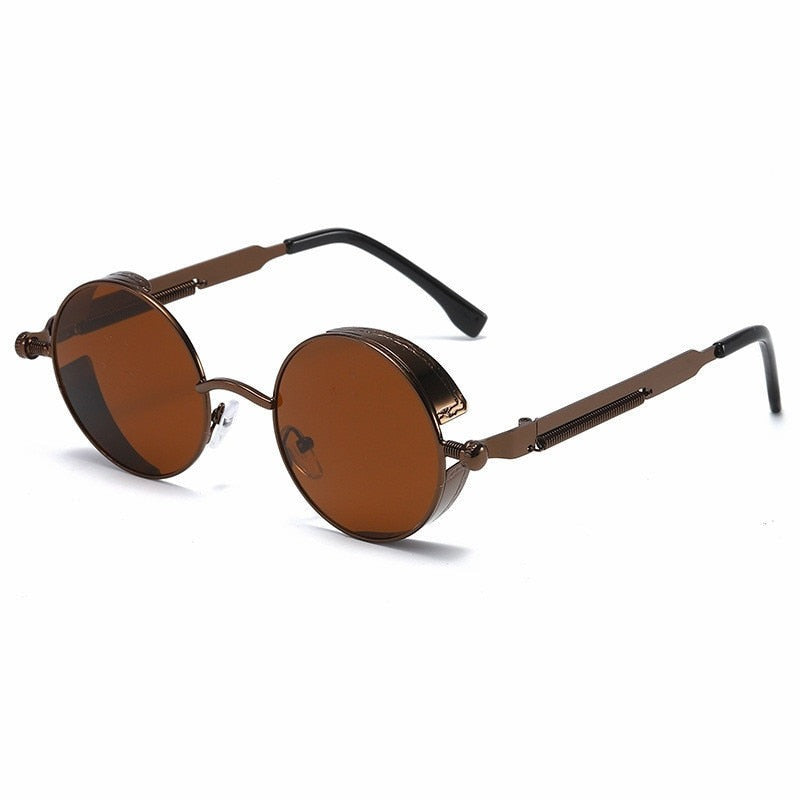 Steampunk Retro-Futuristic Polarized 137mm – Brown