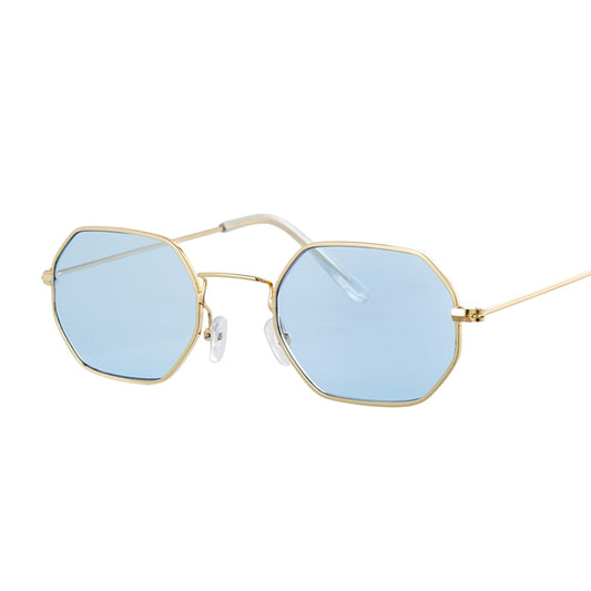 Beach Buster Small Frame – Gold / Blue