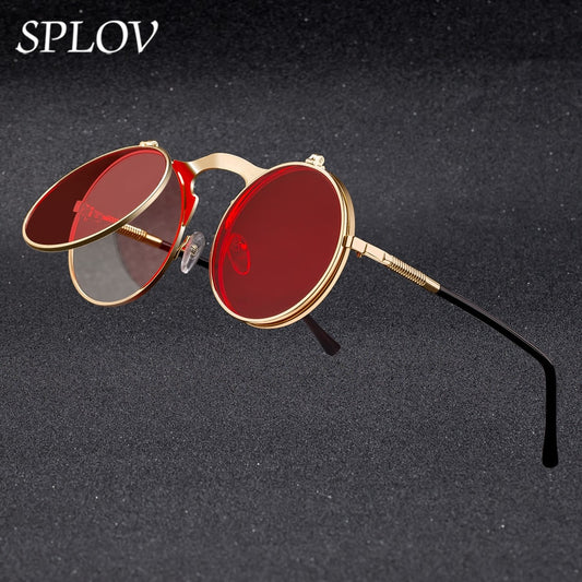 Steampunk Flip Retro HD Polarized 125mm